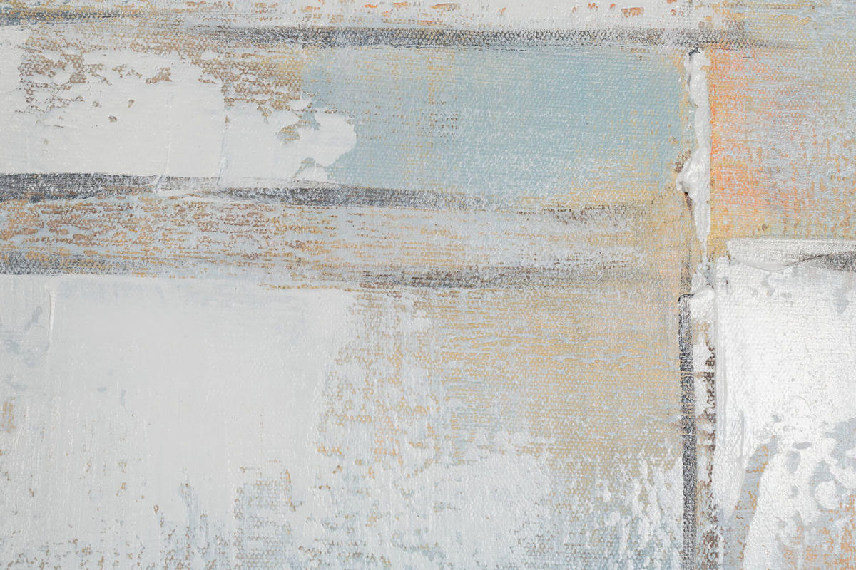 ACRYLBILD HANDGEMALT 60/90 cm - Grau, Holz/Textil (1.8/90cm) - KUNSTLOFT