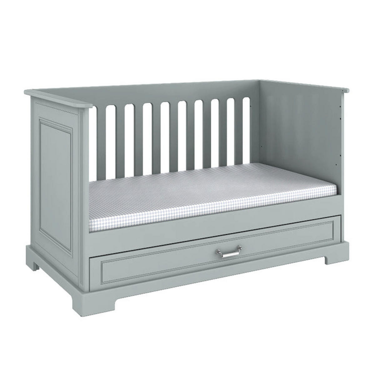 SOBA ZA BEBE 2-dijelni Sivi - siva, drvni materijal (152/92/83cm) - Petits-meubles