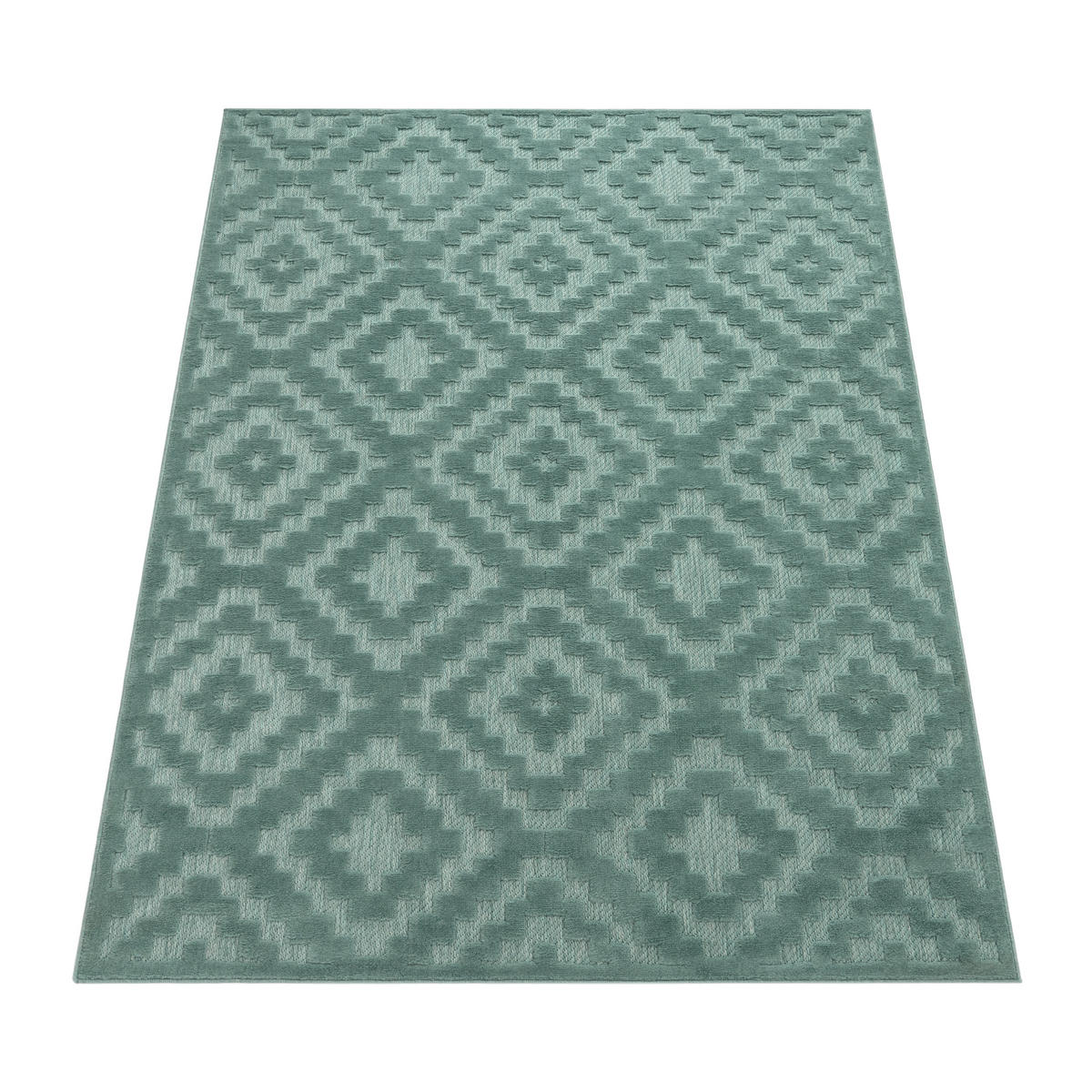 OUTDOORTEPPICH 200/280 cm Livorno 672 - Türkis, Textil (200/280cm) - Paco Home