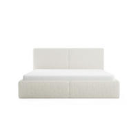 POLSTERBETT Riberia Slim 200x200 cm, Creme - Creme, Textil (200/200cm) - Fedve