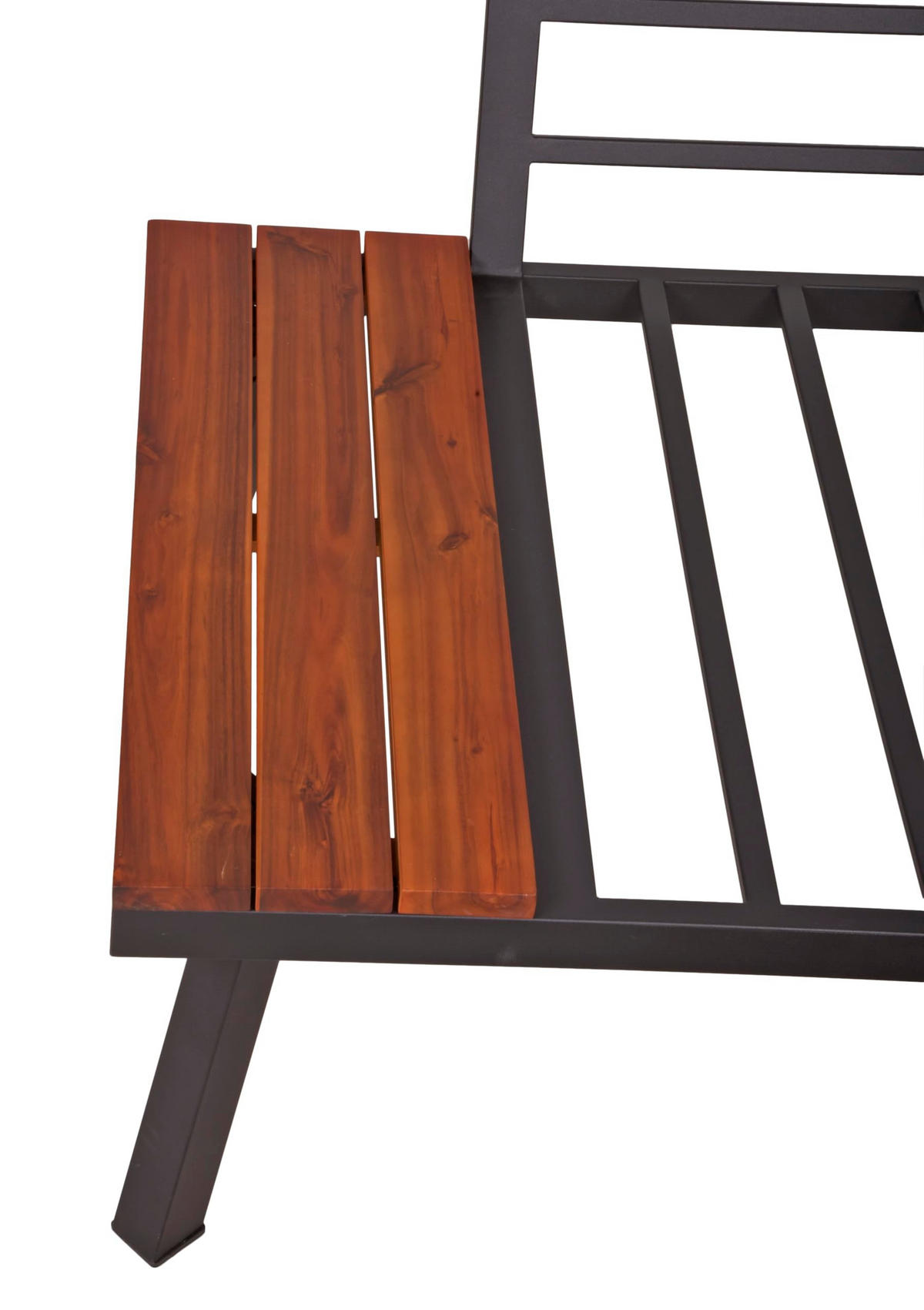 GARTENLOUNGESET Julie 4-teilig Beige Gartenmöbel - Beige, Holz - DELUKE