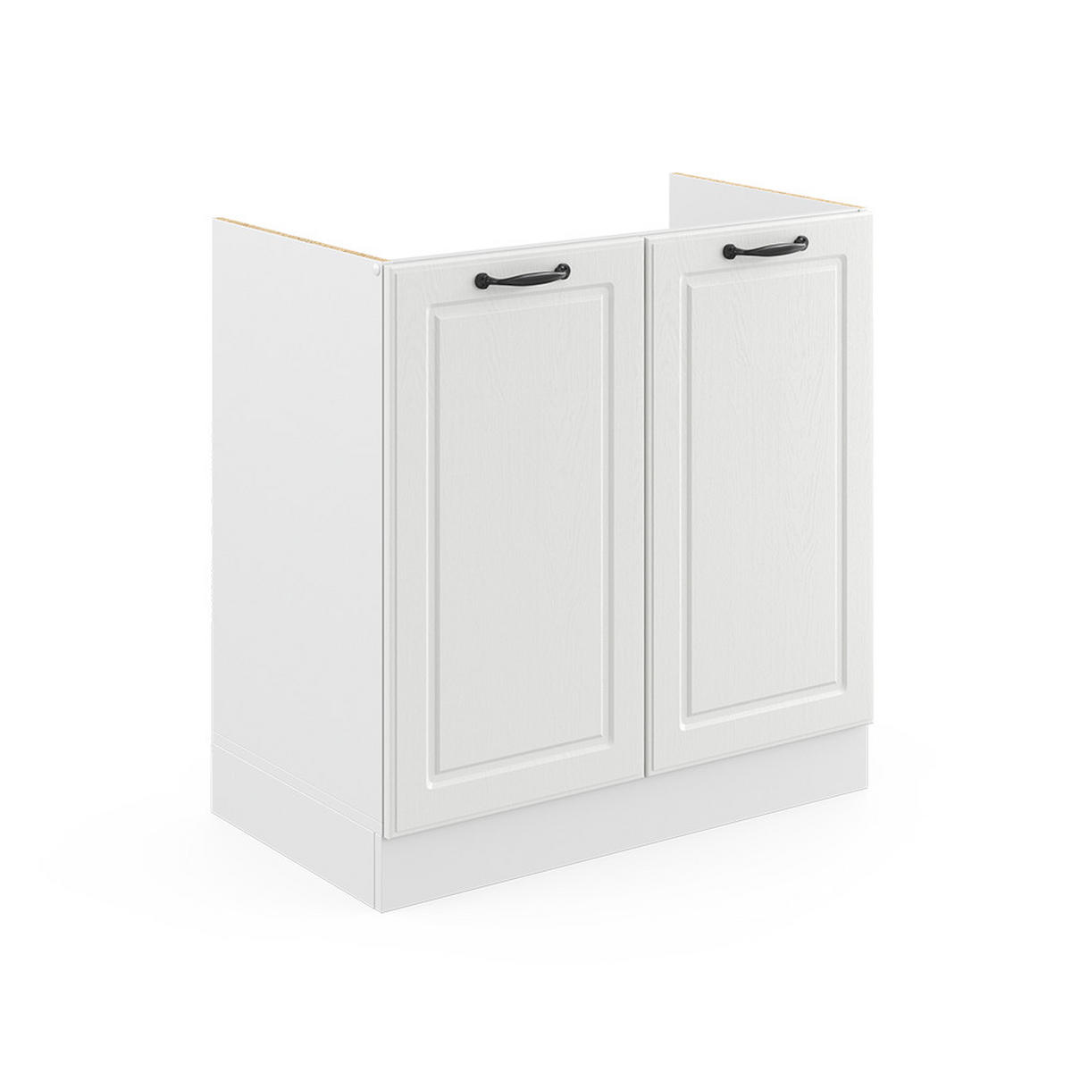 KUCHYŇSKÁ DVÍŘKA R-Line Bílý venkovský dům - bílá, kompozitní dřevo (79.2/71.3/1.6cm) - Vicco