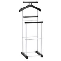 HERRENDIENER MEDINA - Schwarz/Weiß, Metall (44/105/35cm) - CARO-Möbel