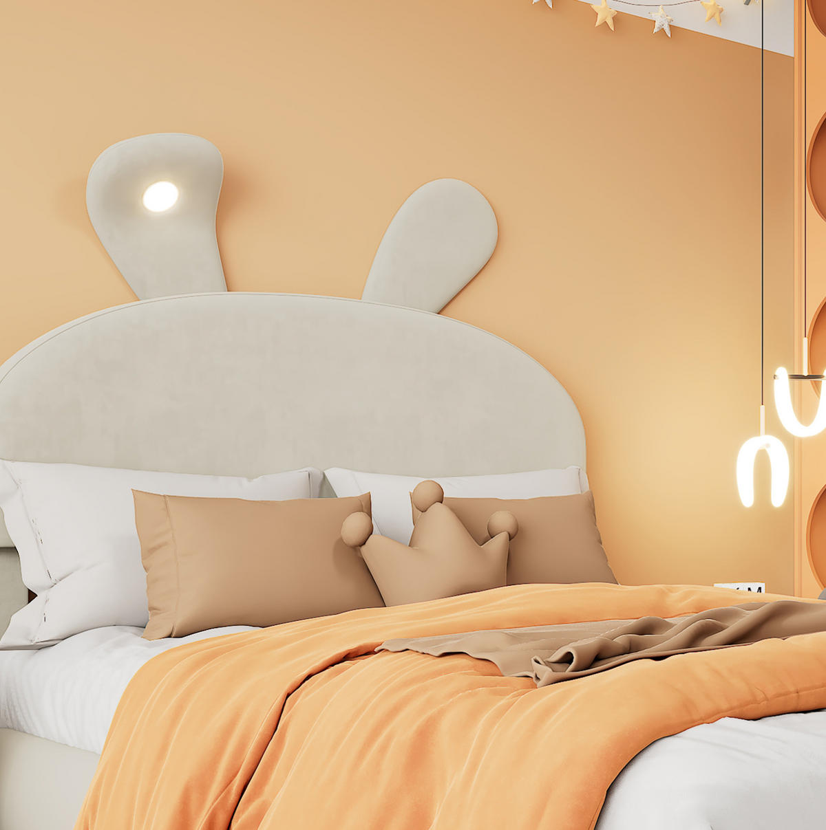 POLSTERBETT 140/200 cm Beige aus Samt mit Stauraum - Weiß, Textil (140/200cm) - OKMYHOME