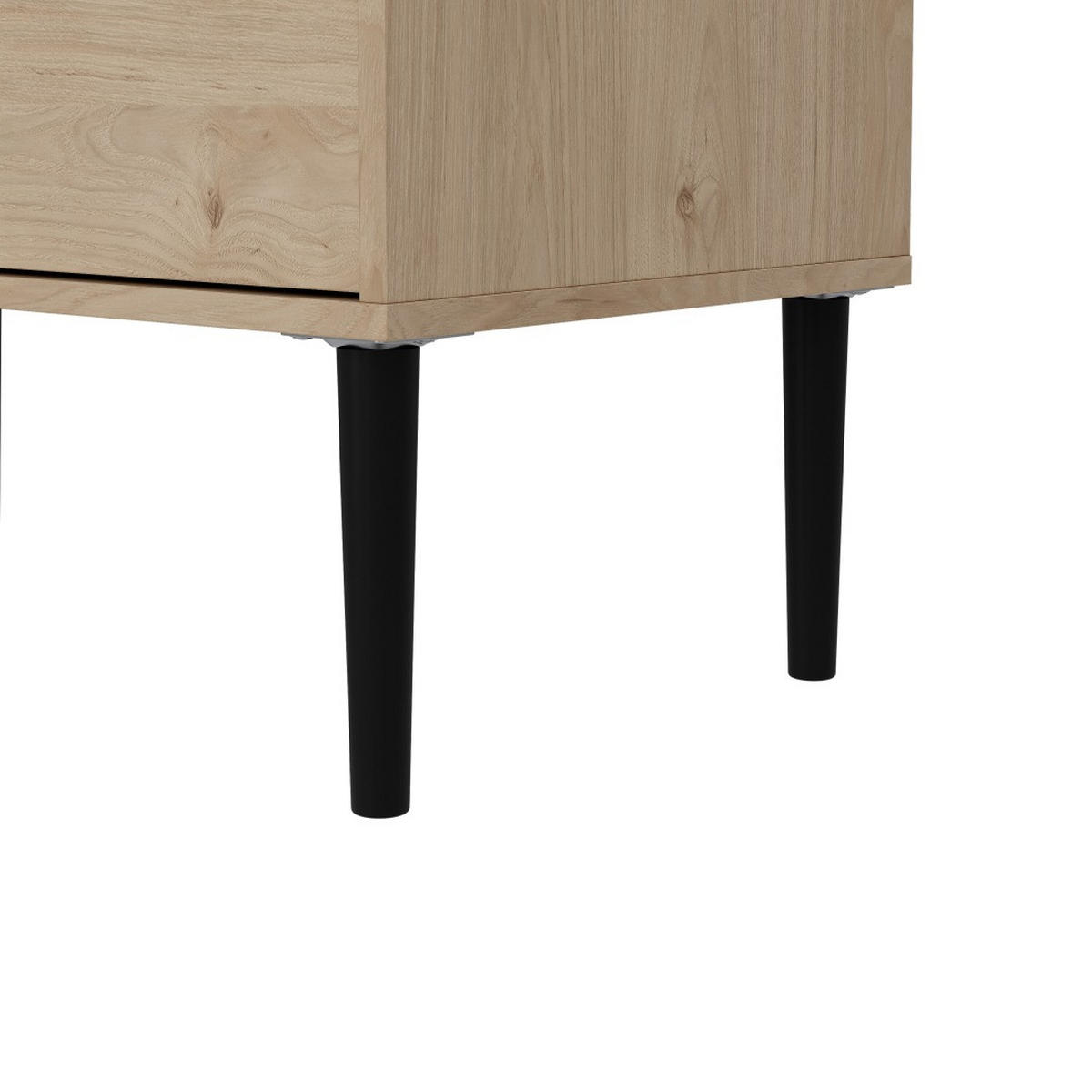 TV-MÖBEL, Media, Nussbaum, Holzwerkstoff / Metall, 148 x 40 x 57 cm - Nussbaumfarben, Holzwerkstoff/Metall (148/57/40cm) - ebuy24