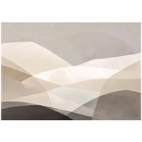 FOTOTAPETE Abstrakt Boho Beige 250x175 cm - Multicolor, Papier (250/175cm) - Wallarena