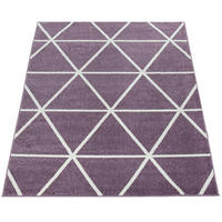 KURZFLORTEPPICH 70/140 cm Stella 401 - Violett, Textil (70/140cm) - Paco Home