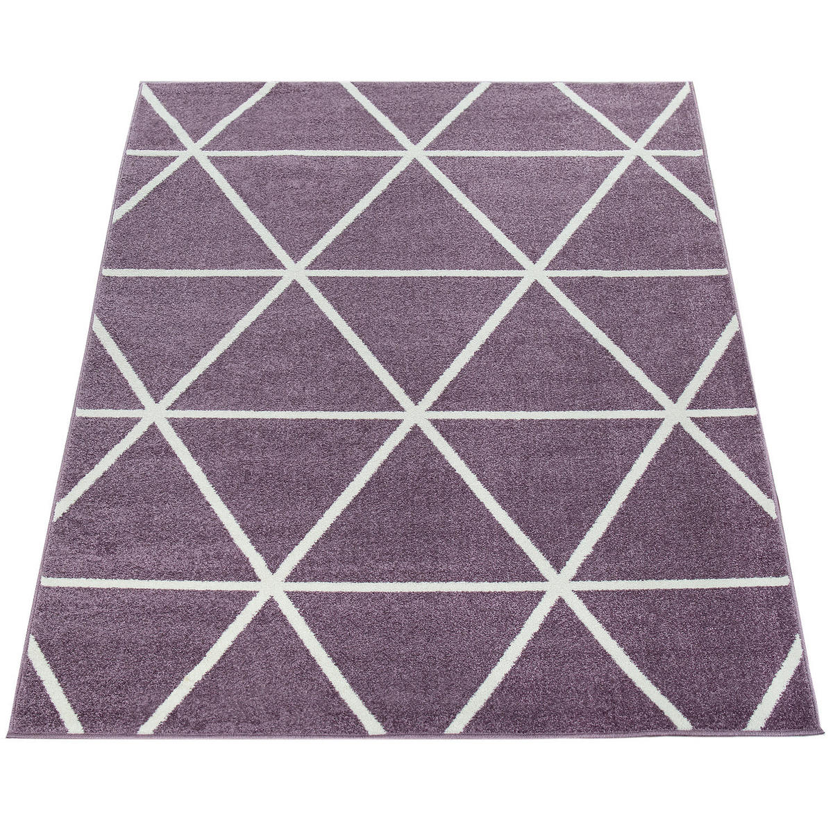 KURZFLORTEPPICH 70/140 cm Stella 401 - Violett, Textil (70/140cm) - Paco Home
