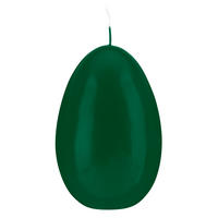 EIKERZEN XL Klarlack Fairway Grün 140 x Ø 100 mm, 2 Stück - Grün, Paraffin (10/14/14cm) - Kopschitz Kerzen