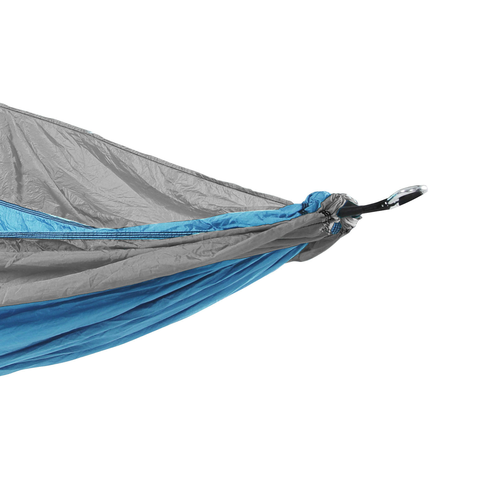 HÄNGEMATTE Camping Hellblau/Hellgrau - Blau, Textil (140/1/270cm) - SVITA