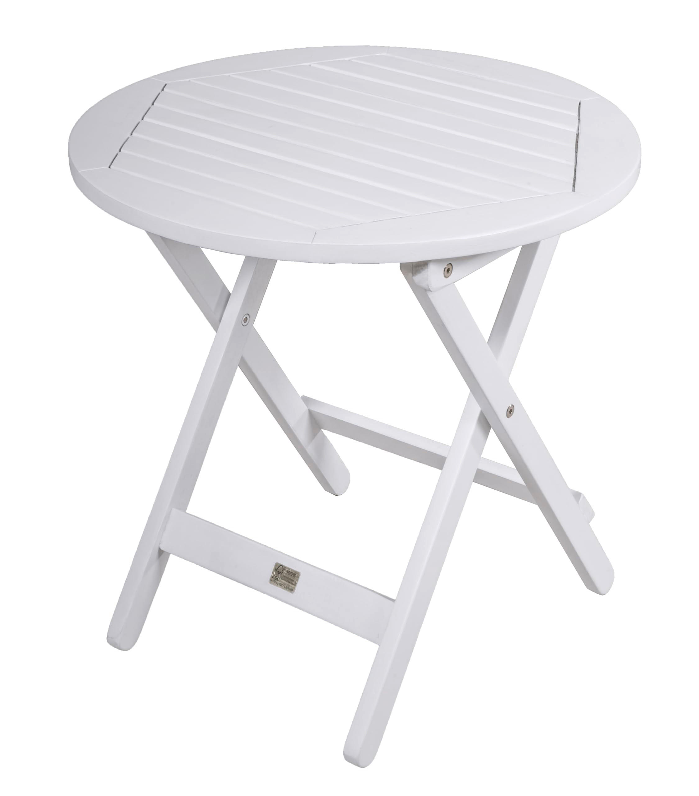 GARTENTISCH Brigit Garten - Grau, Holz (50/50/50cm) - DELUKE