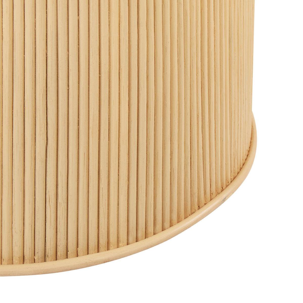 COUCHTISCH 2er Set Naturfarben Ilios - Naturfarben, Naturmaterialien (80/80/45cm) - Beliani