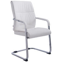 SCHWINGSTUHL Lederlook weiß - Weiß, Textil/Metall (58/102/65cm) - CLP