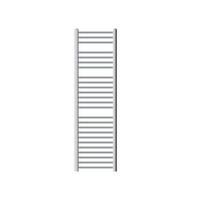BADHEIZKÖRPER Sahara 400x1500 mm Chrome gerade mit Seitenanschluss - Chromfarben, Metall (40/150/5cm) - LuxeBath