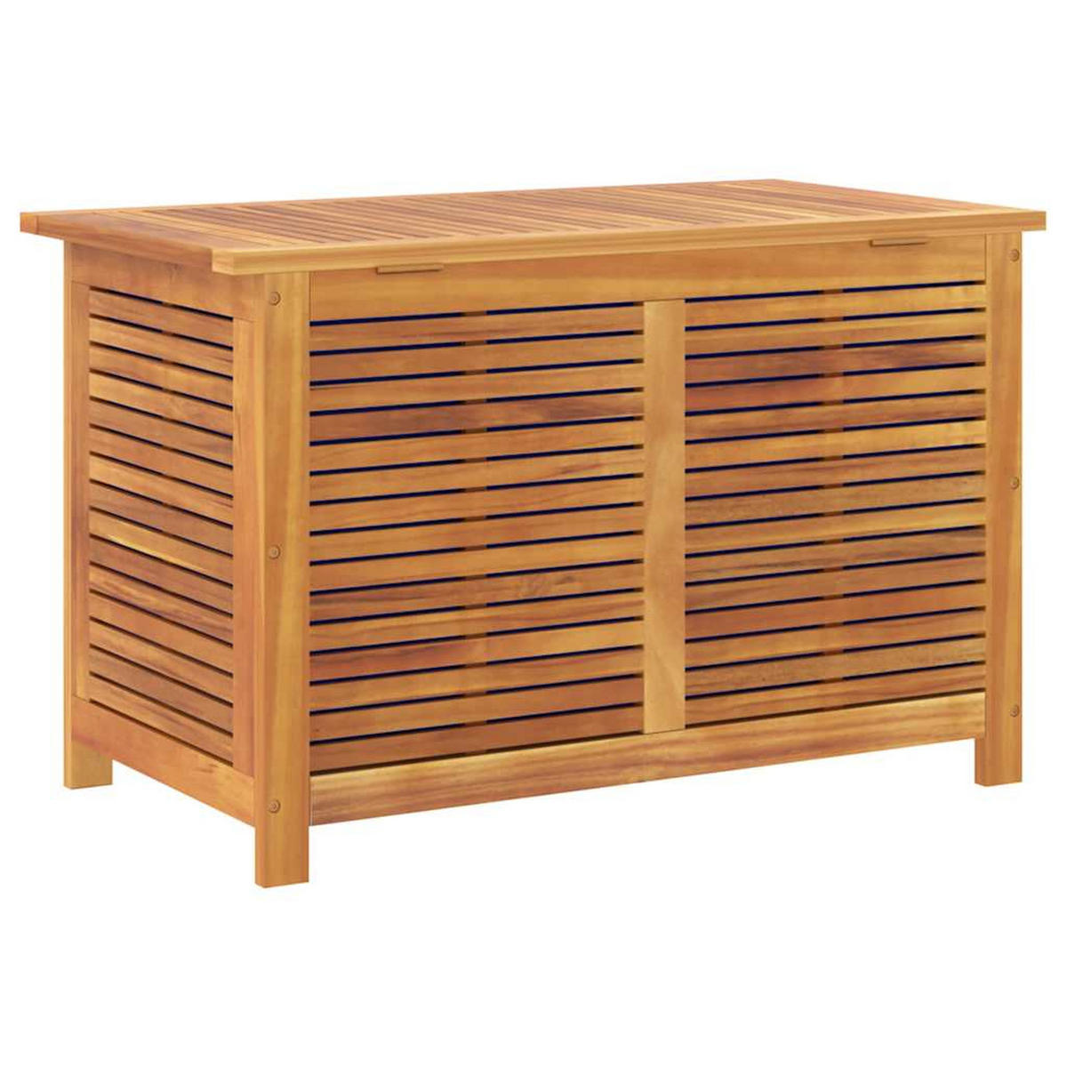 GARTENBOX Mit Lüftungsschlitzen 90/50/56 Cm Massivholz Akazie - Braun, Holz (50/56/90cm) - vidaXL