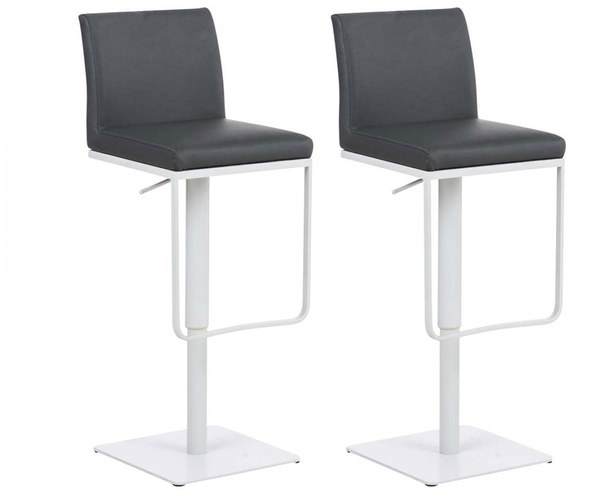 CLP Barhocker Grau 42x86x44 cm