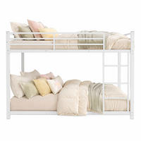 PALANDA 140/200 cm & 140/200 cm, bílá, klasický design - bílá, kov (140/200cm) - STILVORA