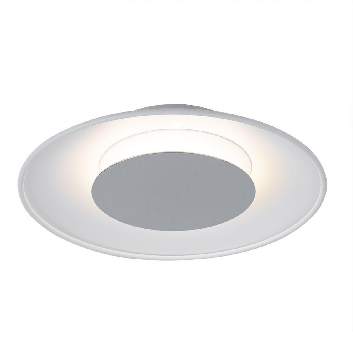 LED DECKENLEUCHTE Glas Weiß - Weiß, Glas (30/30/6cm) - Wofi