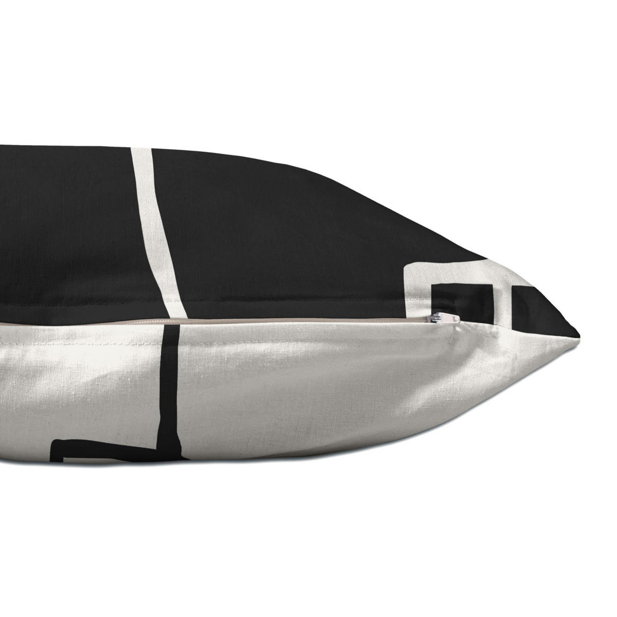 KISSENBEZUG serenity 50x50 + 50x30 cm mehrfarbig - Multicolor, Textil (50/50cm) - Happy Friday