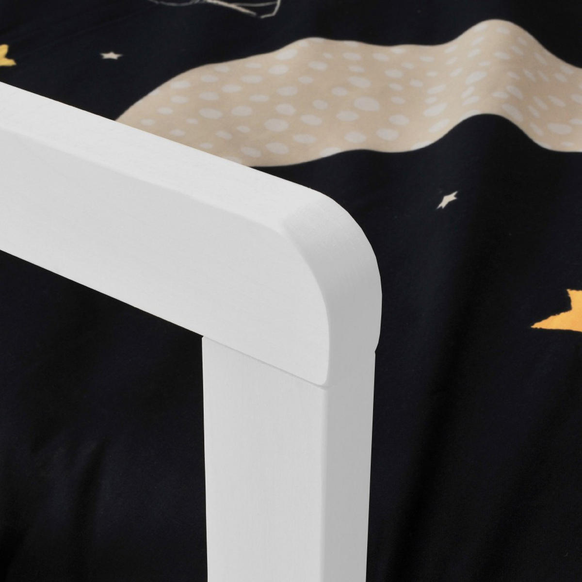 BETT PILOU mit Lattenrost/ Kinderbett 90x190 - Weiß - Weiß, Holz (90/190cm) - Weber Industries