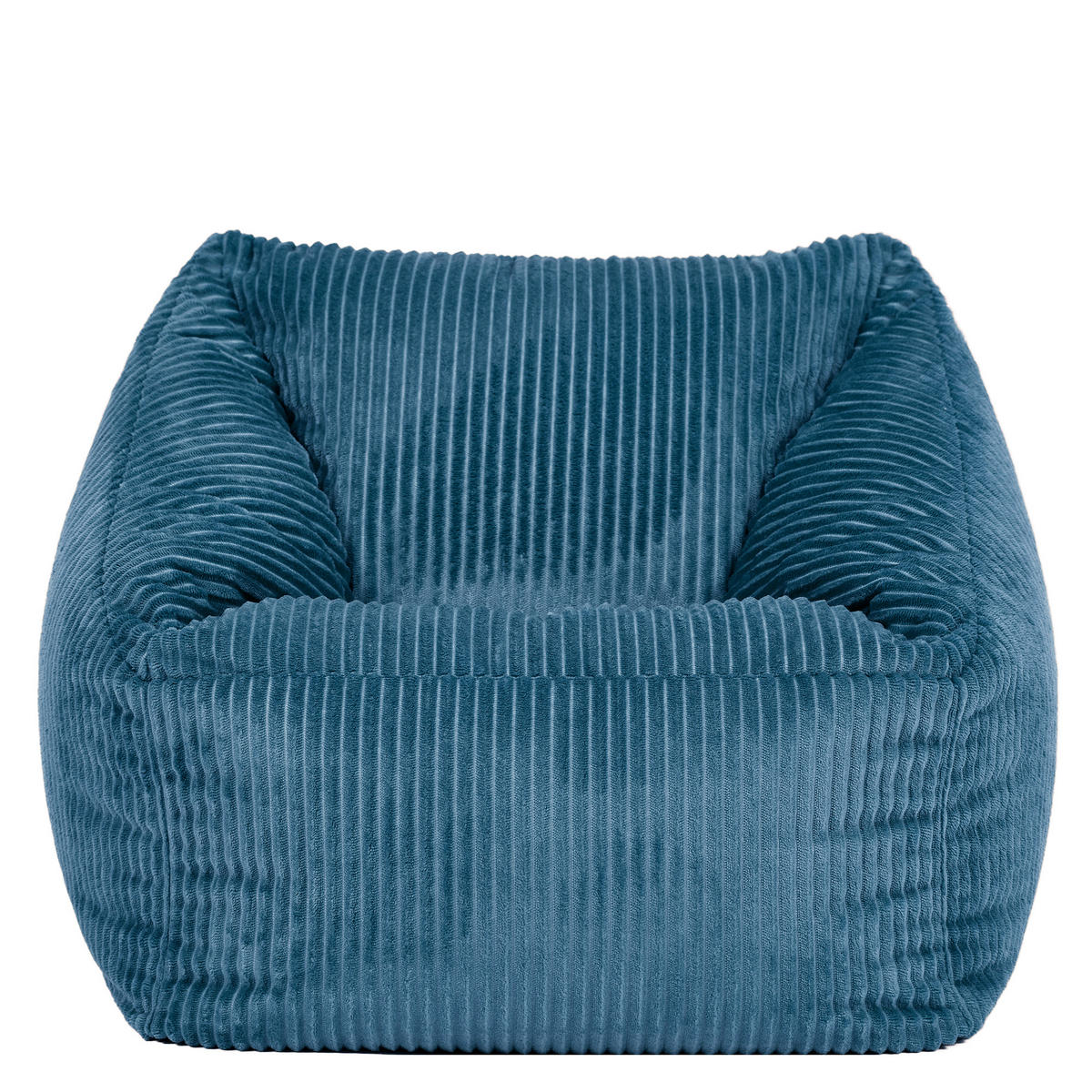 SITZSACK Sessel Flauschig für Kinder - Blau, Textil (55/44/55cm) - icon