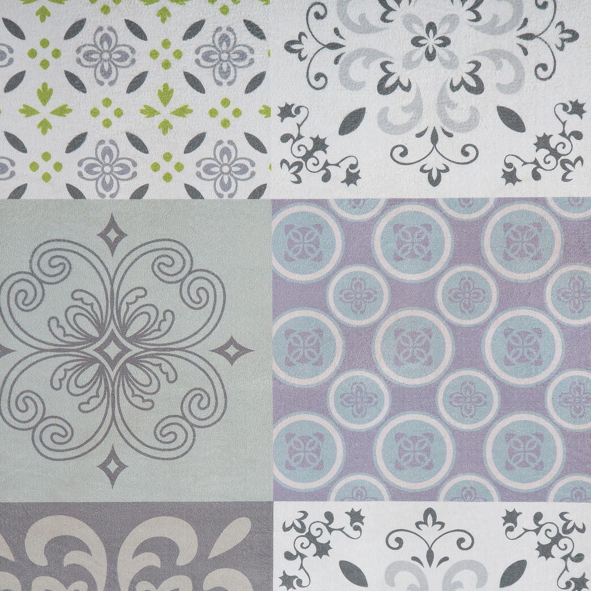 KURZFLOR-TEPPICH Inkaya 200/140 cm - Grau, Kunststoff (140/200cm) - Beliani