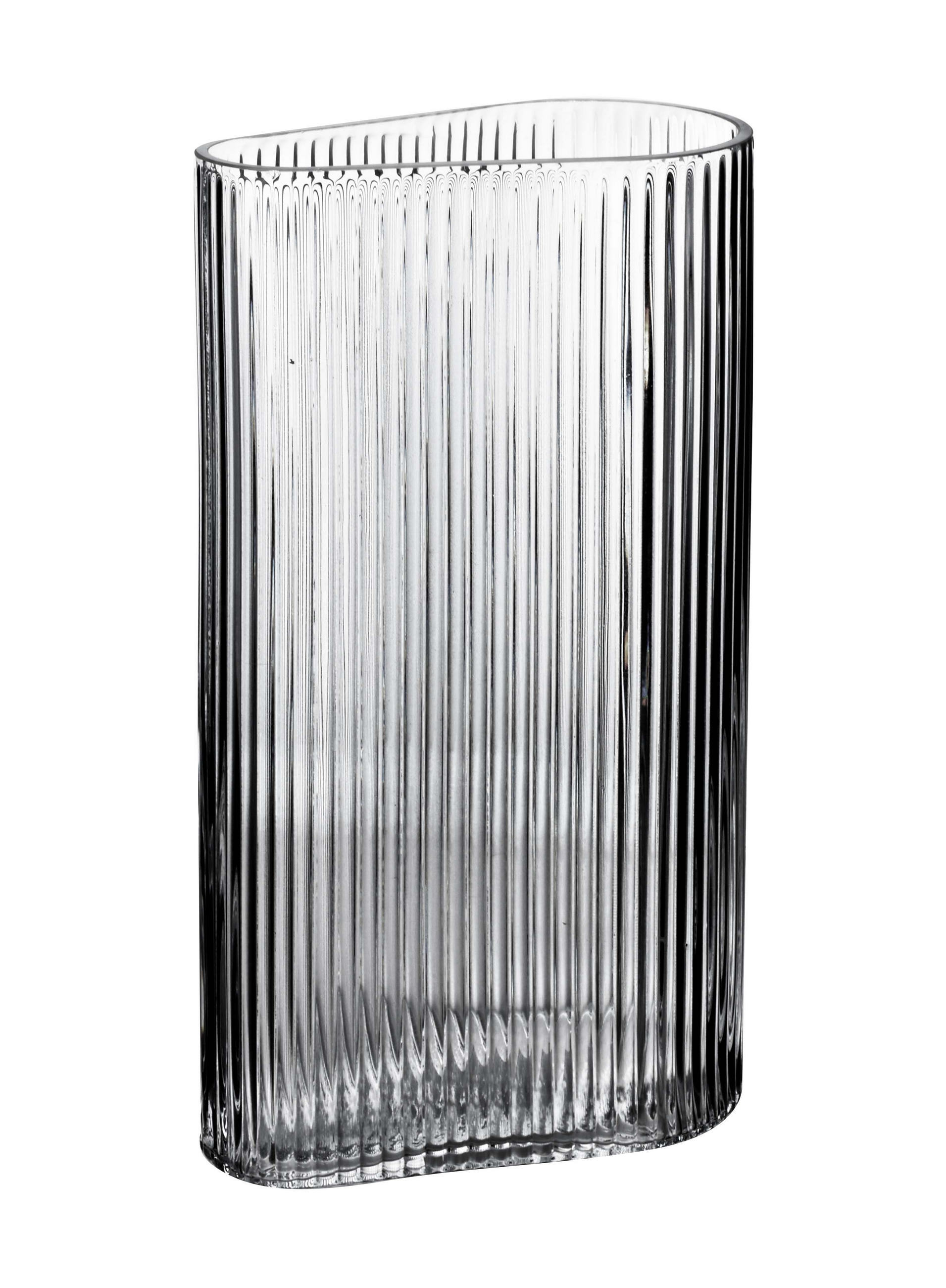 VASE Serenite Transparent 16/10/28.5 cm Glas - Transparent, Glas (28.5cm) - Mondex
