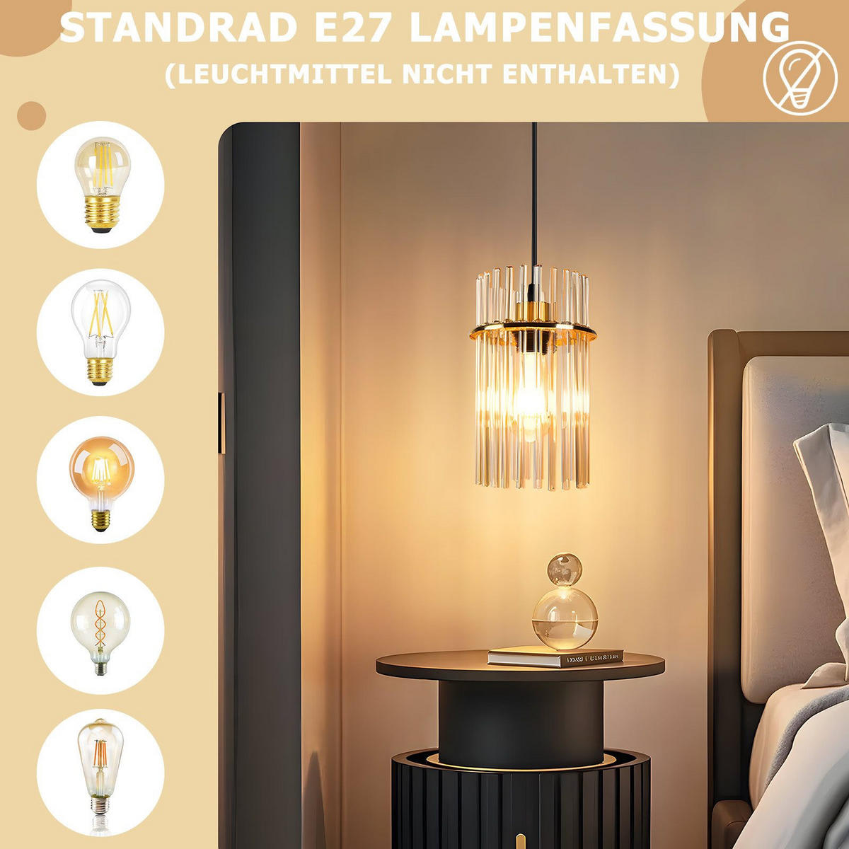 PENDELLEUCHTE ARNSBERG Ⅲ 16/10/150 cm - Goldfarben, Metall (16/10/150cm) - Nettlife