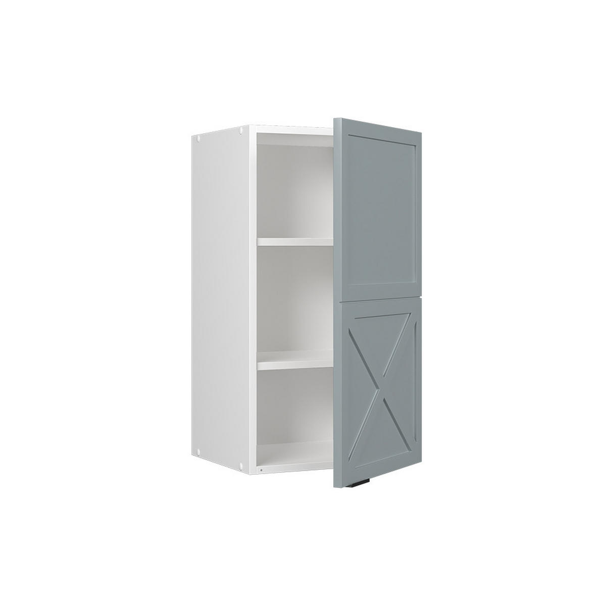 HÄNGESCHRANK Fame-Line Hellblau-grau 40 cm - Blaugrau/Weiß, Holzwerkstoff (40/72/34.1cm) - Vicco