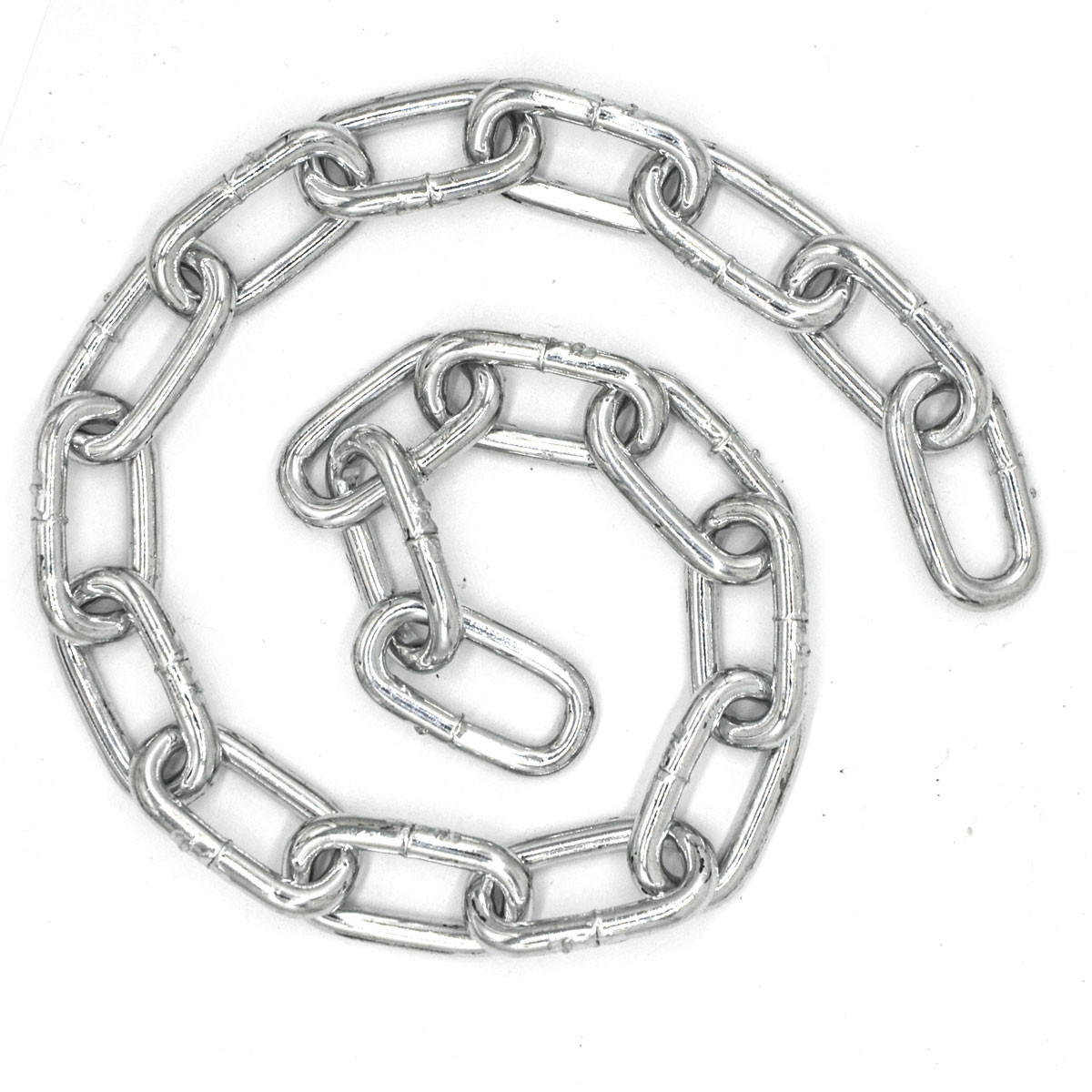 BEFESTIGUNGSSET für Hängesessel Kette + 2 Karabiner 66cm - Grau, Metall (1.9/3.7/50cm) - Amanka