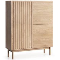 KOMMODE HARMA,Eichefarben - Eichefarben, Holzwerkstoff (106/130/37cm) - KONSIMO®