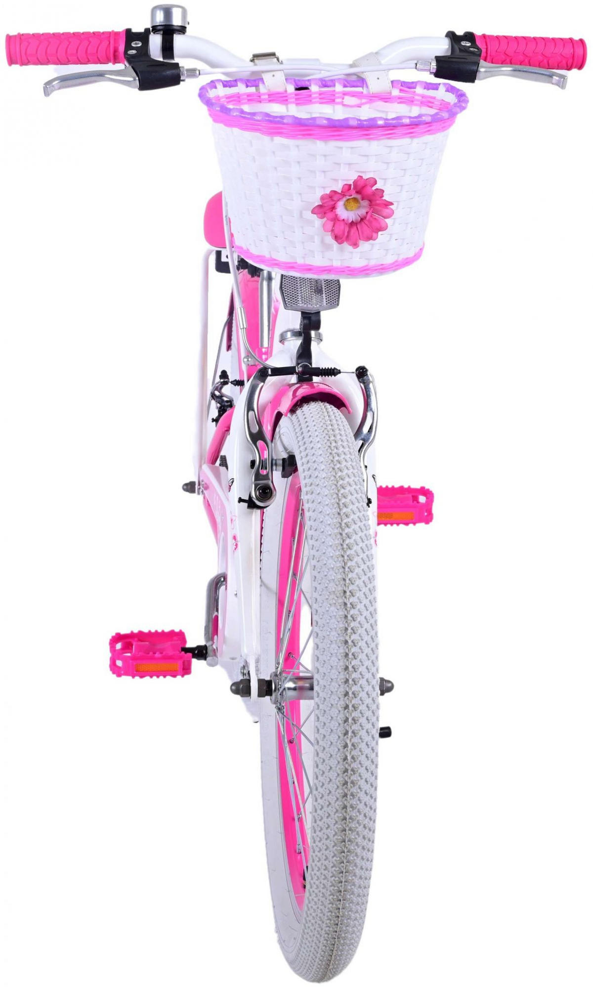 KINDERFAHRRAD Lovely - Mädchen - 20 Zoll - 2 Handbremsen - Rosa - Rosa, Metall (82cm) - TPFSports