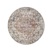 PRATELNÝ koberec George Vícebarevné ø 160 cm - různobarevná, plast/umělá hmota (160/160cm) - benuta