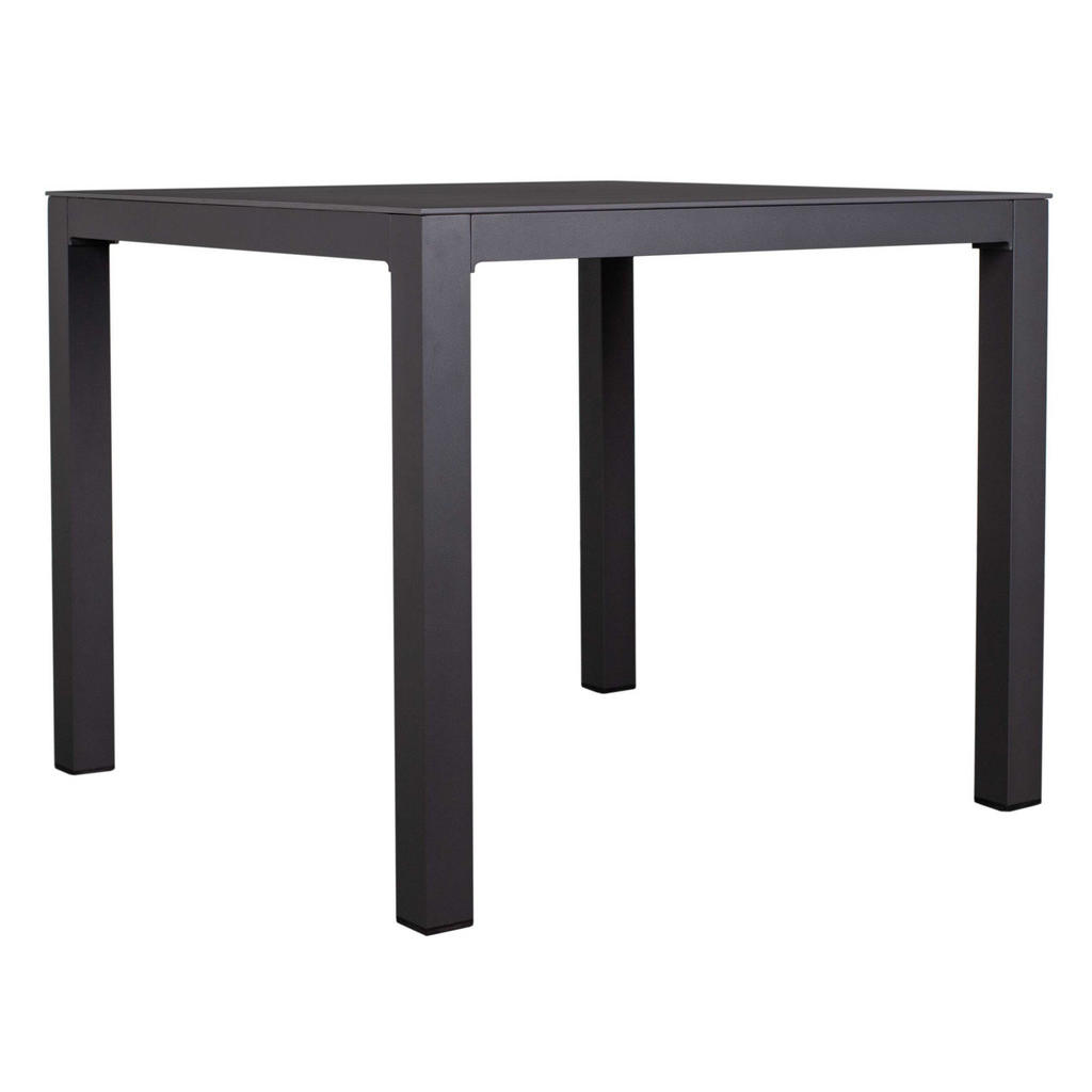 Thumbnail - Mr. Deko Gartentisch, Schwarz, Metall, einzeln stellbar,rechteckig,Rechteckig, 90x76x90 cm, Gartenmöbel, Gartentische, G...