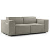 2-SITZER SOFA - Graubraun, Textil (189/70/96cm) - home24