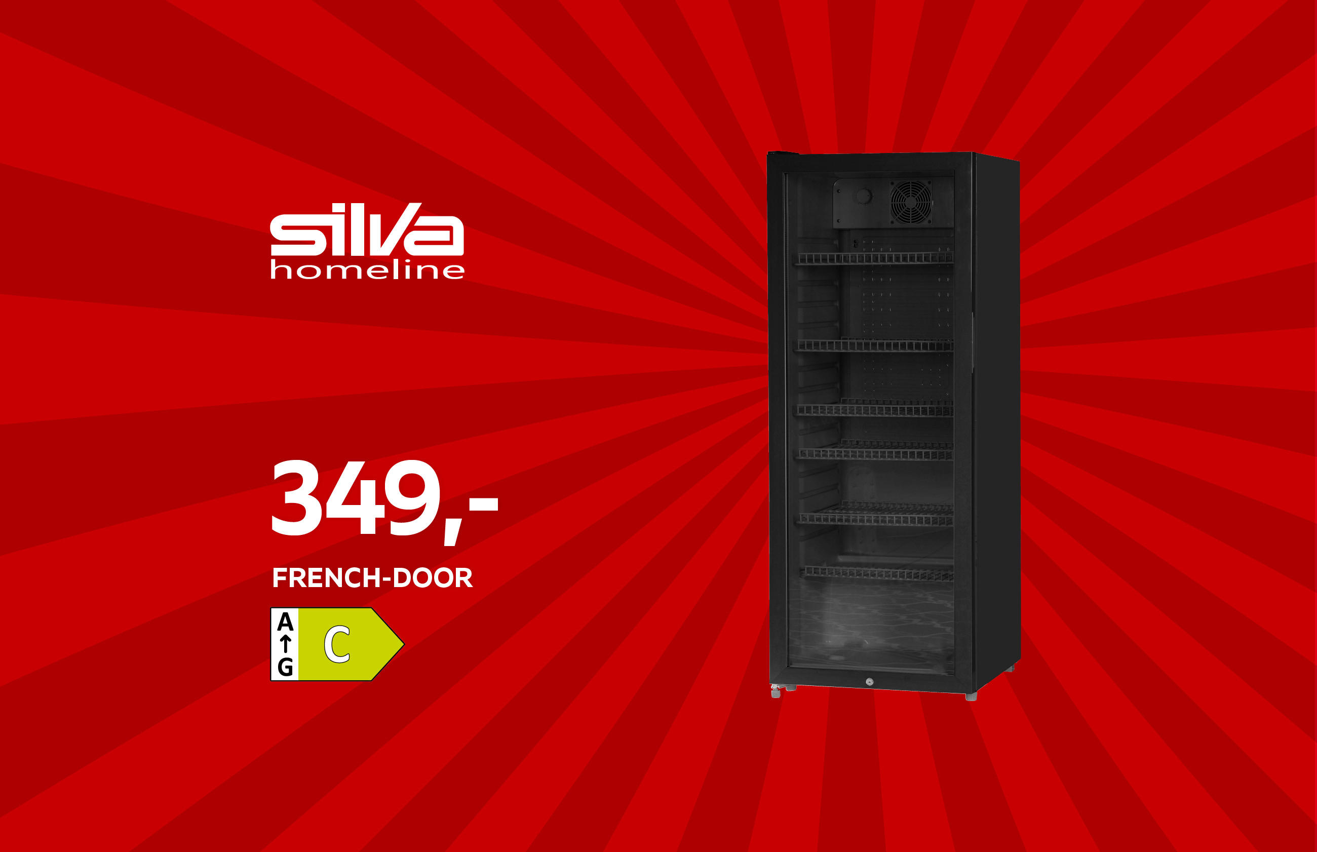 Silva homeline 349,- French-Door Energieeffizienzklasse C