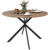 ESSTISCH Dunkelbraun 1 Stück - Dunkelbraun, Kunststoff (120/120/75cm) - GiPP