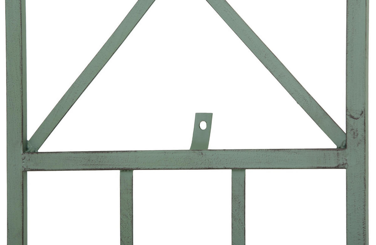 RANKGITTER Metall Antik-Grün - Grün, Metall (40/198/2cm) - CLP