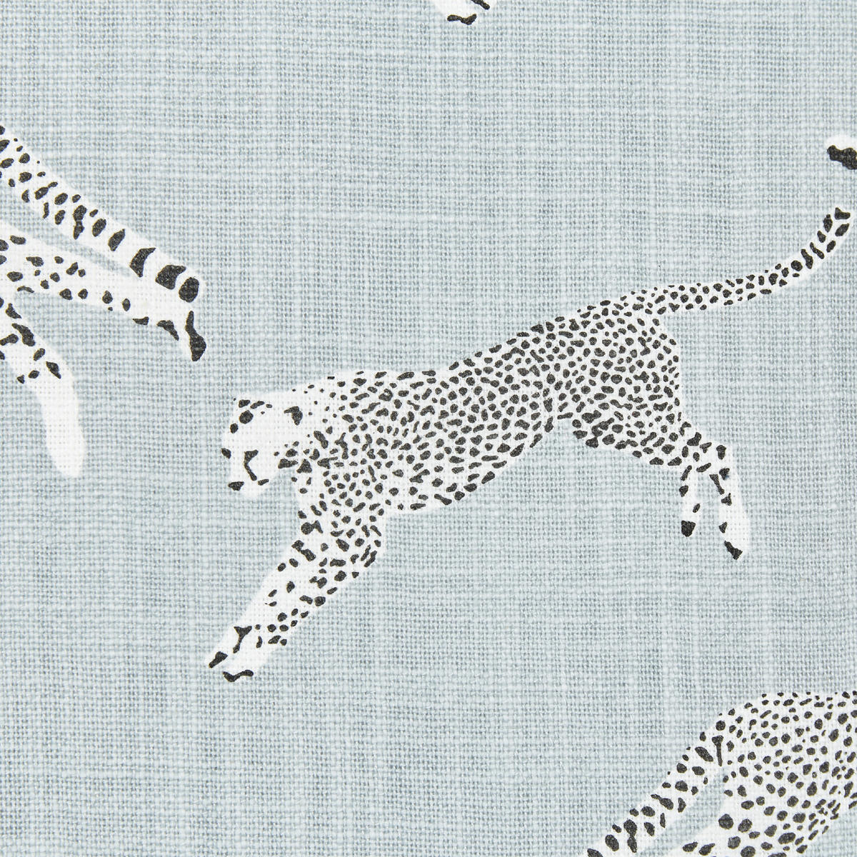 DEKOKISSEN 2er-Set Grau 30/50 cm Arales - Gelb/Schwarz, Textil (30/50cm) - Beliani