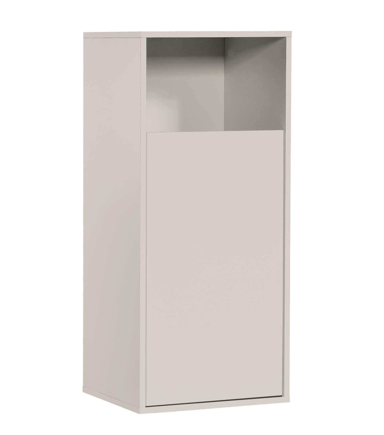 WÄSCHESCHRANK Der Wäschehüter - Beige, Holzwerkstoff (41/95/40cm) - Mokebo