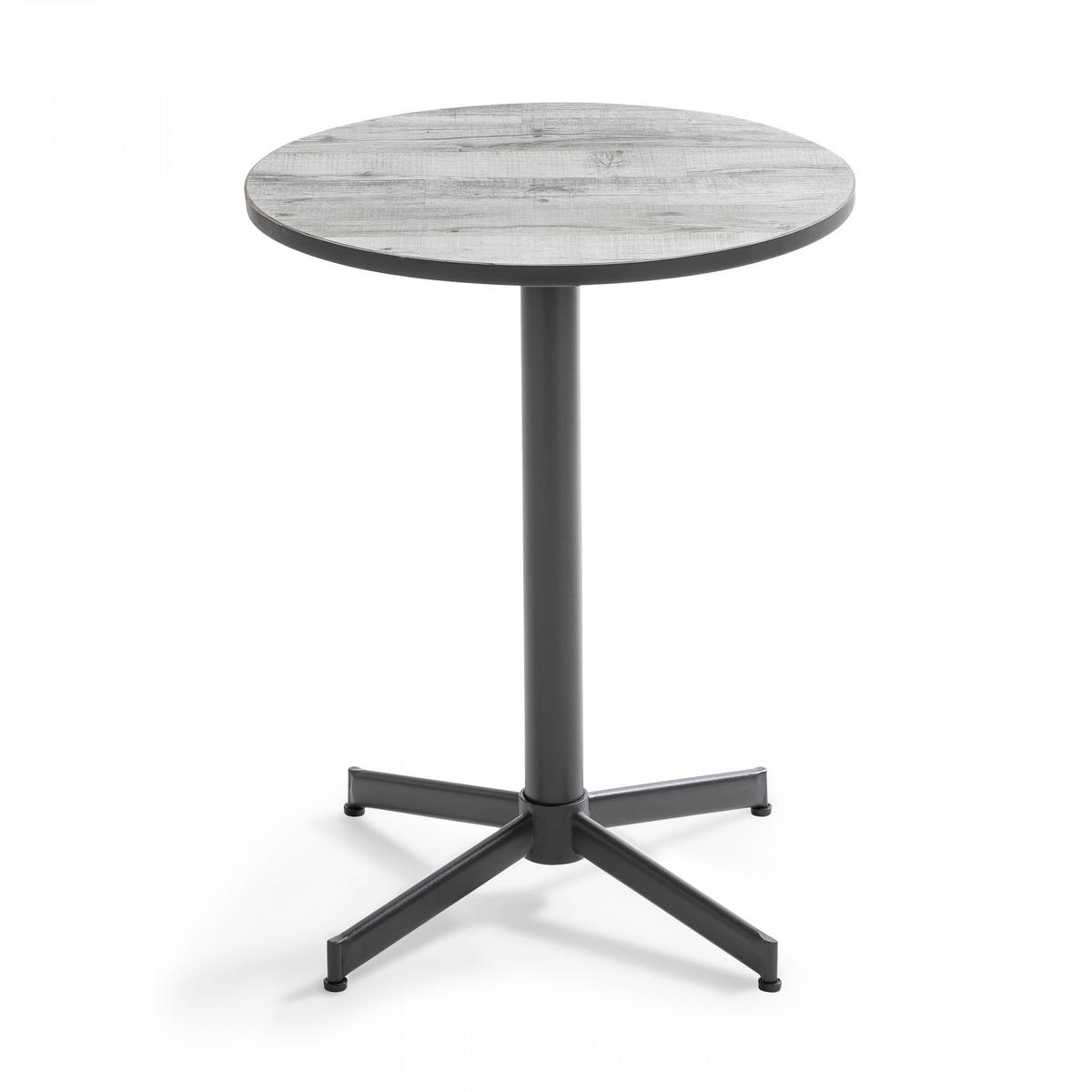 GARTENSET 3-tlg., Grau - Grau, Metall - Oviala