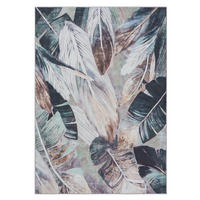 TEPPICH Lagu Petrol,Sandfarben,Mintgrün 160/230 cm - Petrol, Textil (160/230cm) - My-Rug