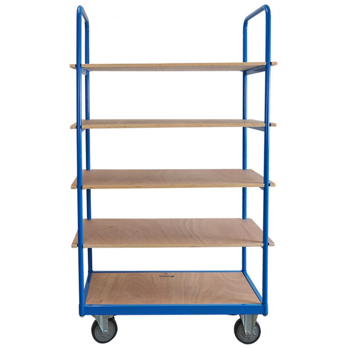 ETAGENWAGEN mit 5 Etagen 186x111X50cm Traglast 400kg Lichtblau - Blau, Metall (50/111/186cm) - PROREGAL