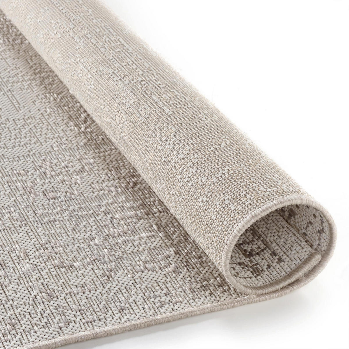 TEPPICH für Innen- und Außenbereiche beige - Beige, Textil (120/170cm) - AFK Living
