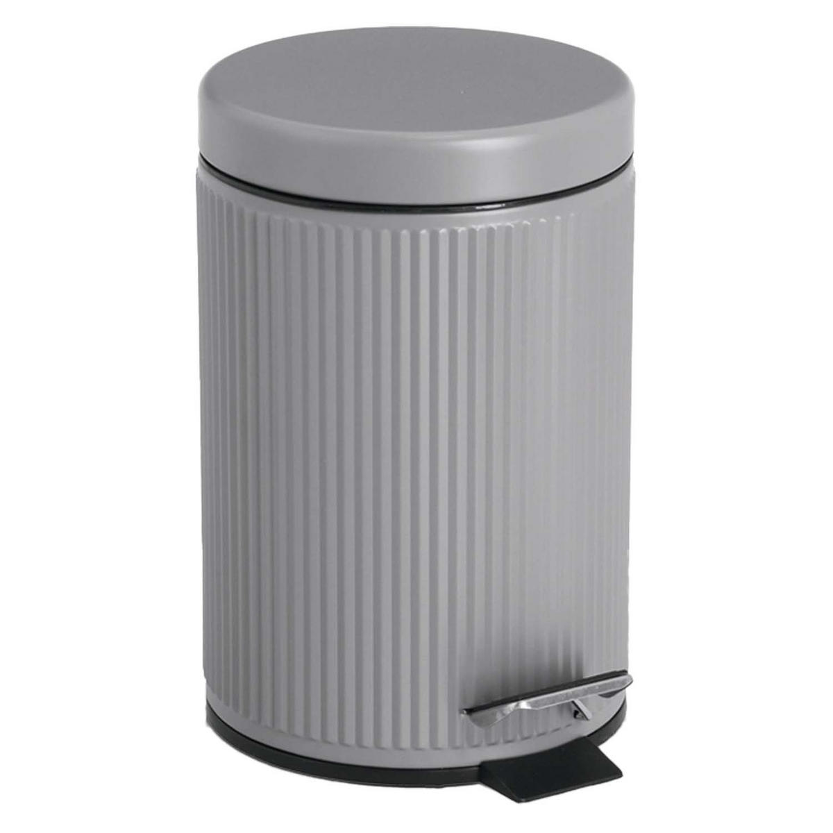KOSMETIKEIMER 3 Liter - Grau - Grau, Metall (17/25.9/17cm) - Zeller Present