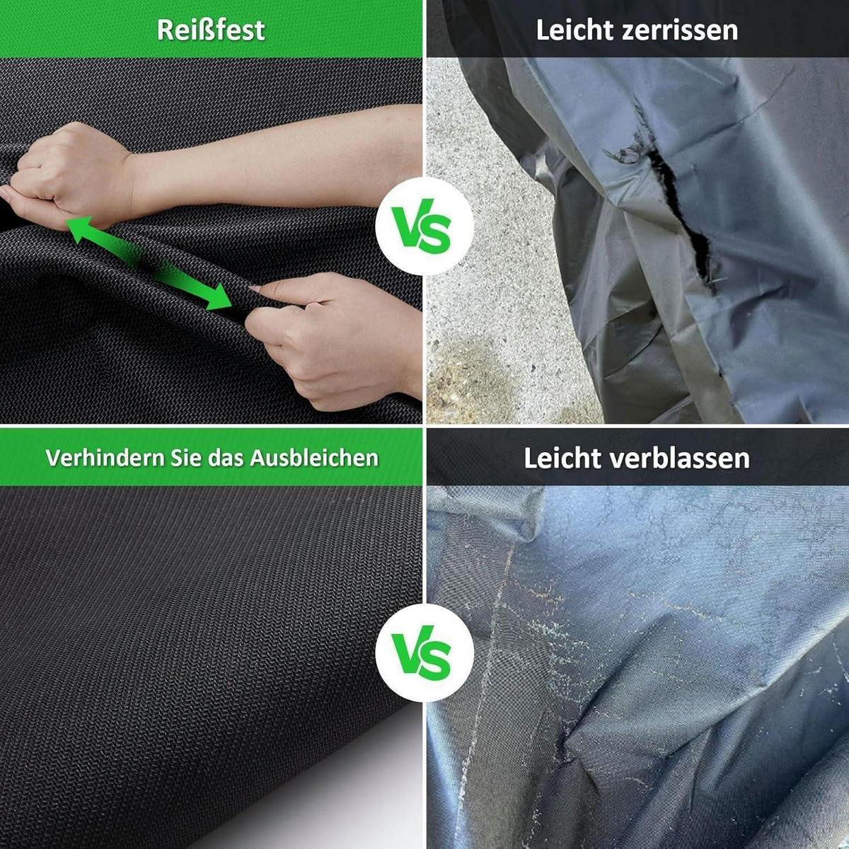 HOLLYWOODSCHAUKEL Abdeckung 3-4Sitzer Schwarz 210 x 150 x 150 cm - Schwarz, Textil (160/120/175cm)