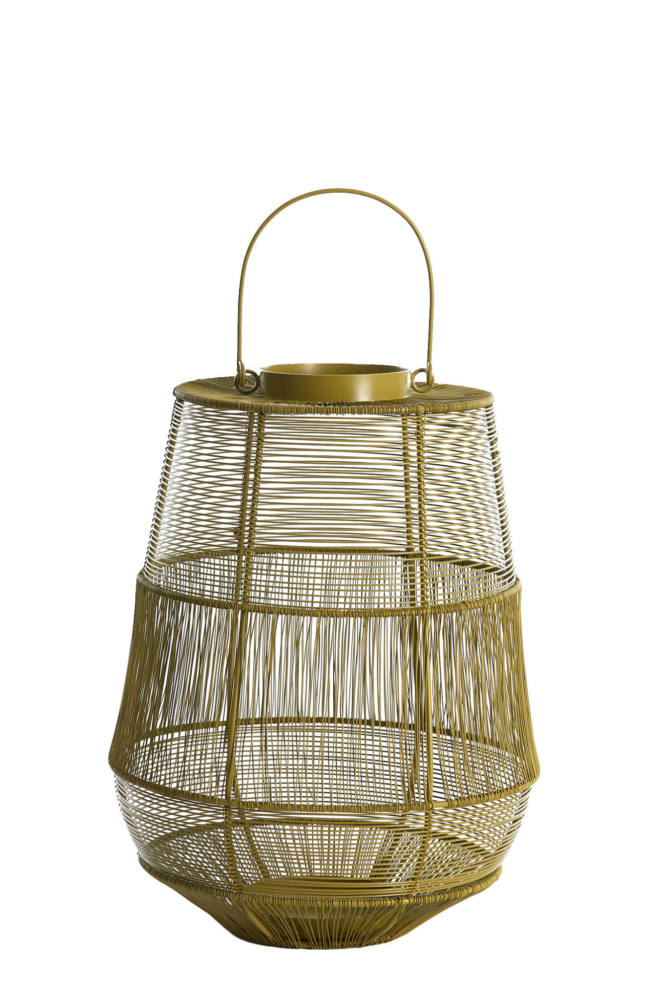 WINDLICHT Sezela Grün Ø28/38 cm - Grün, Metall (28/38/28cm) - Light & Living