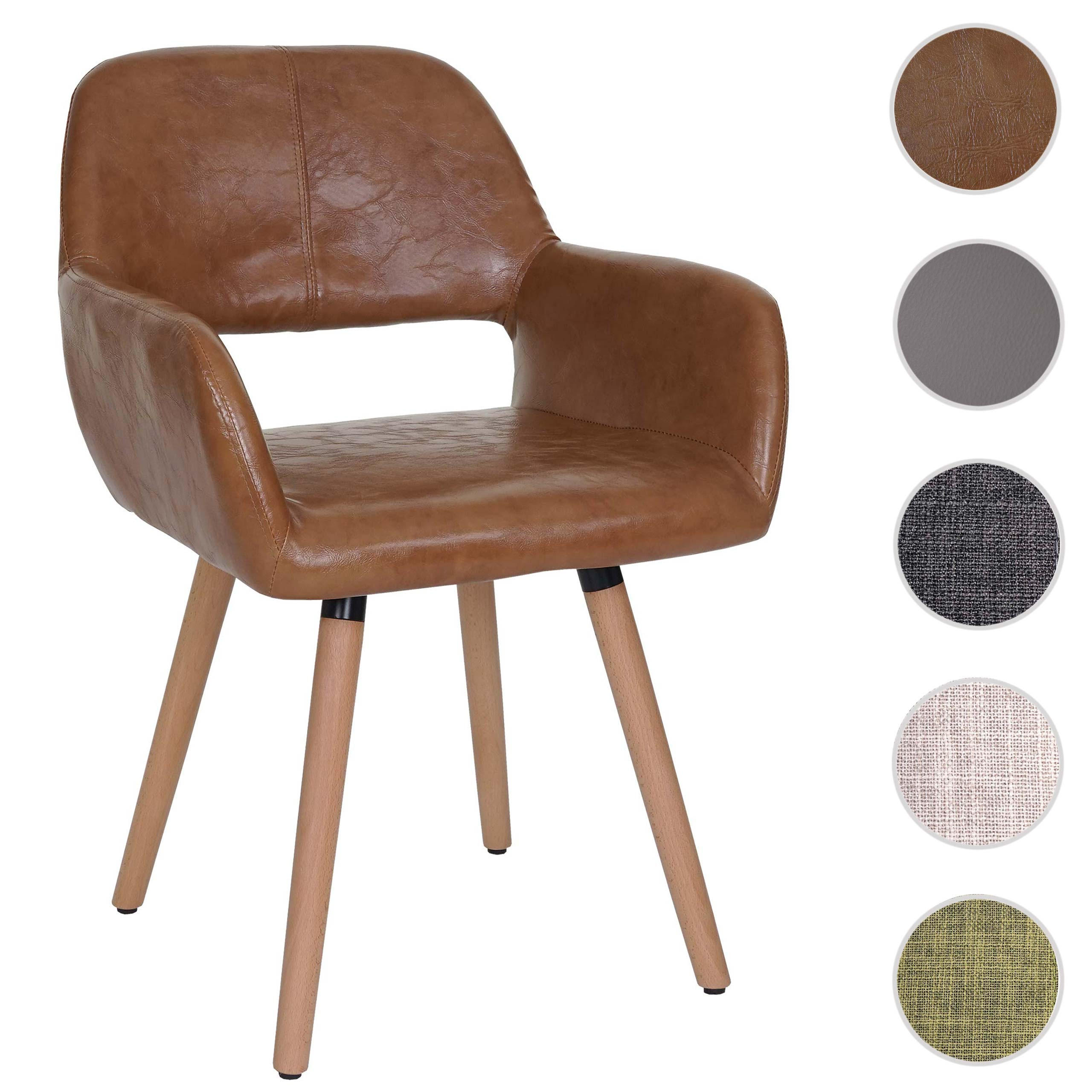 ESSZIMMERSTUHL Braun - Braun, Textil (56/78/57cm) - MCW