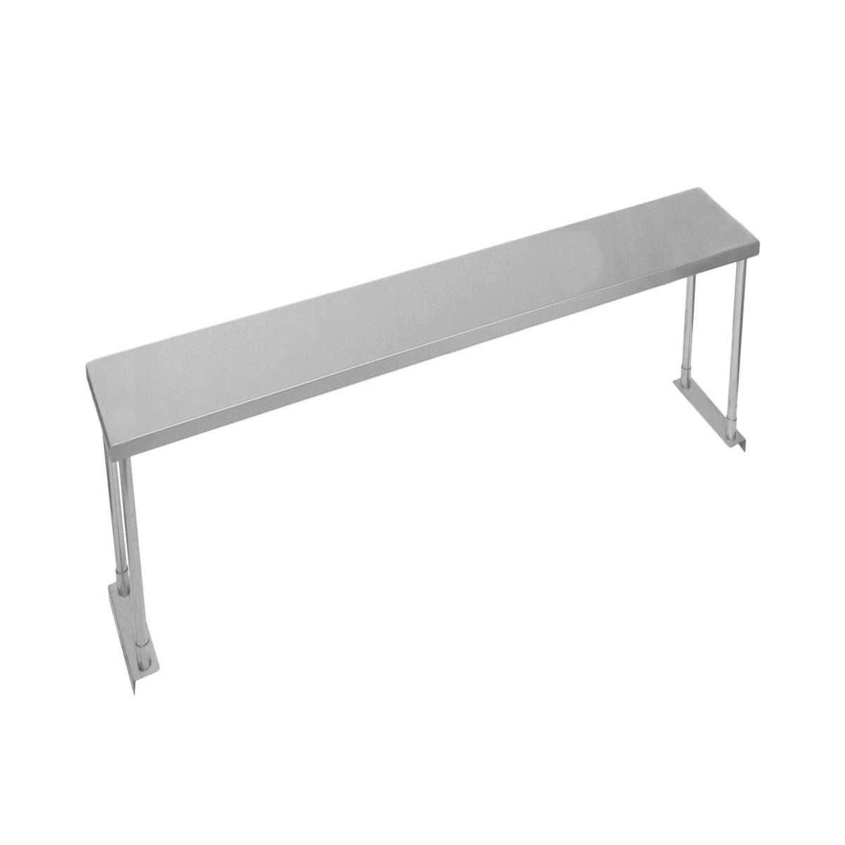 GASTRO-REGAL Edelstahl 150cm - Silberfarben, Metall (150/75/30cm) - Kukoo