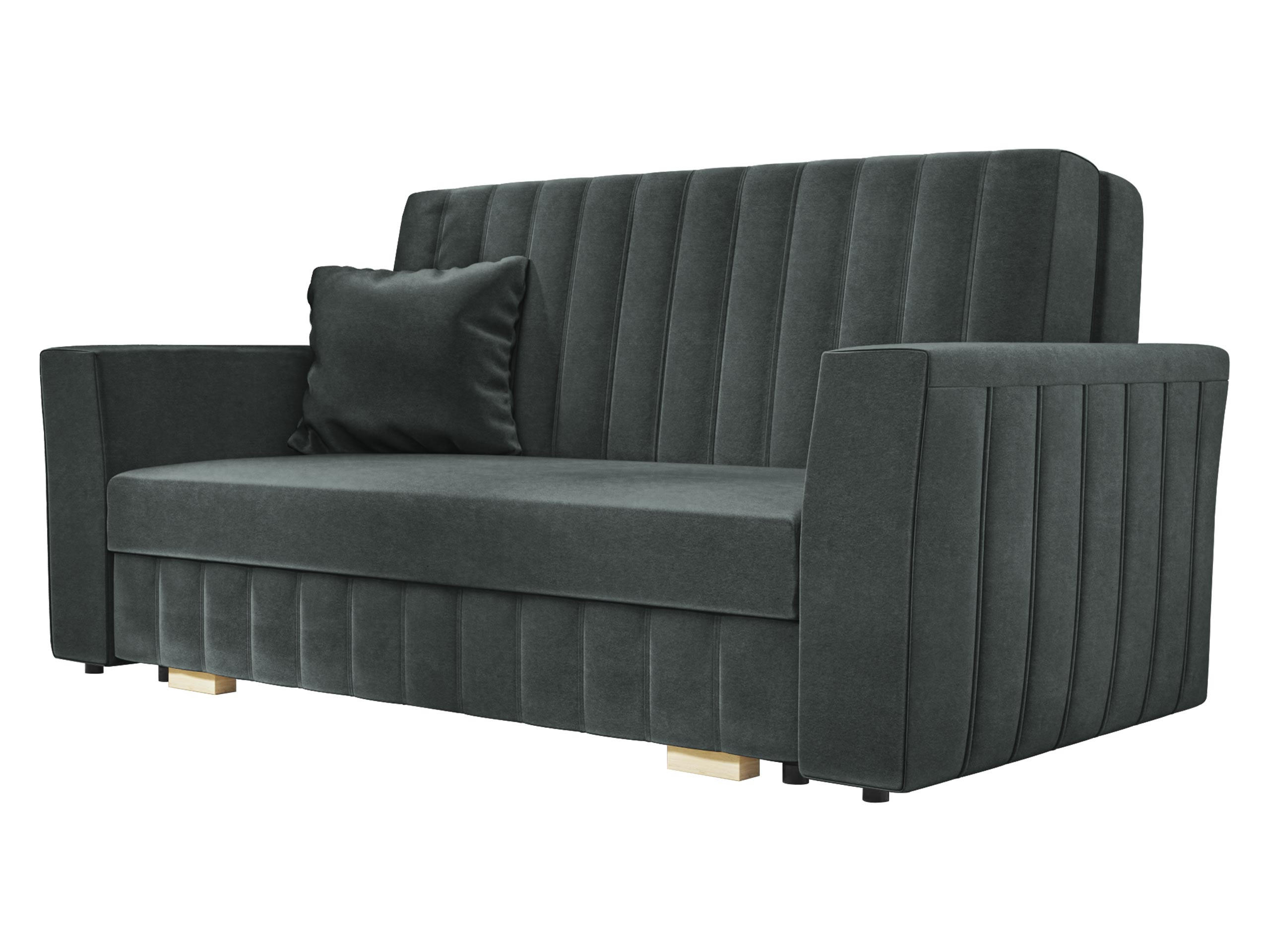 Mirjan24 Schlafsofa Graphit 160x85x98 cm
